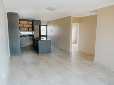 Open plan residential interior
